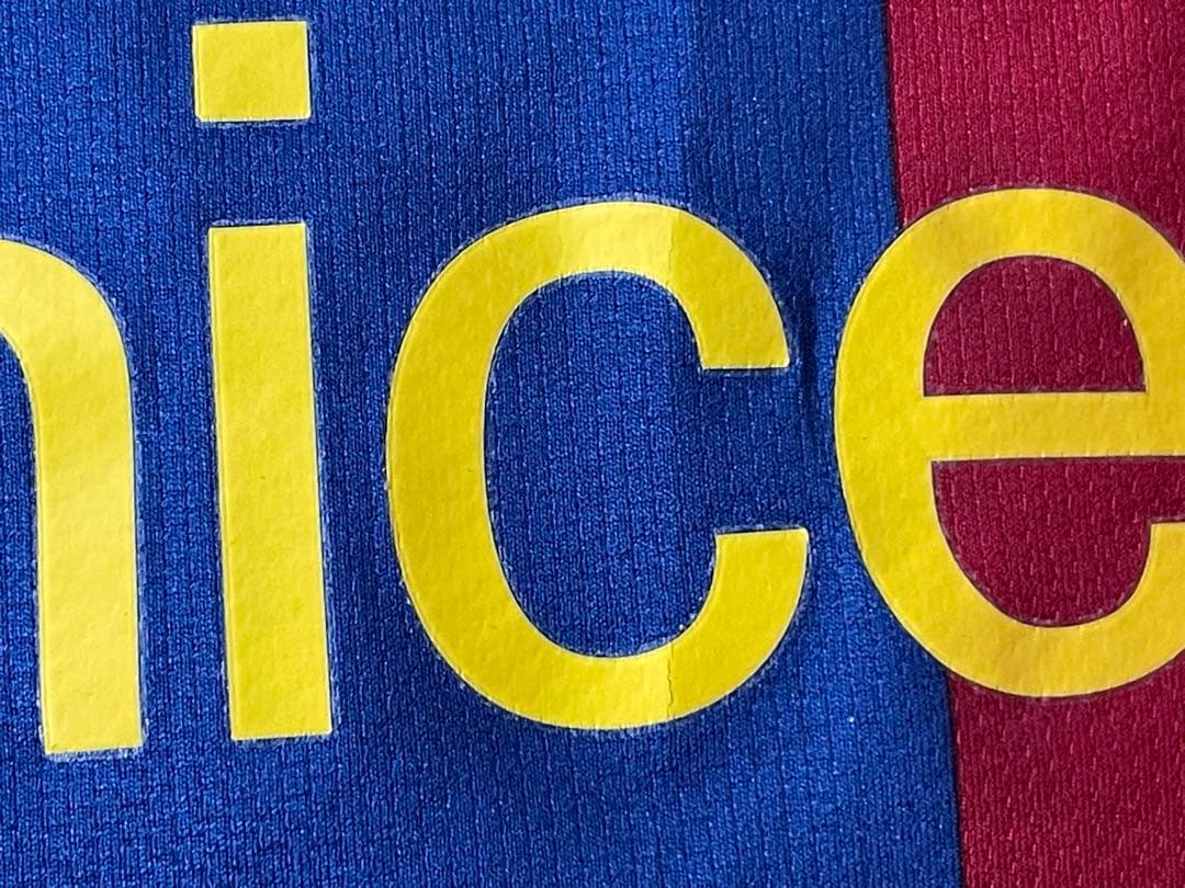 【正規品】バルセロナ　08/09 ホームレプリカ長袖