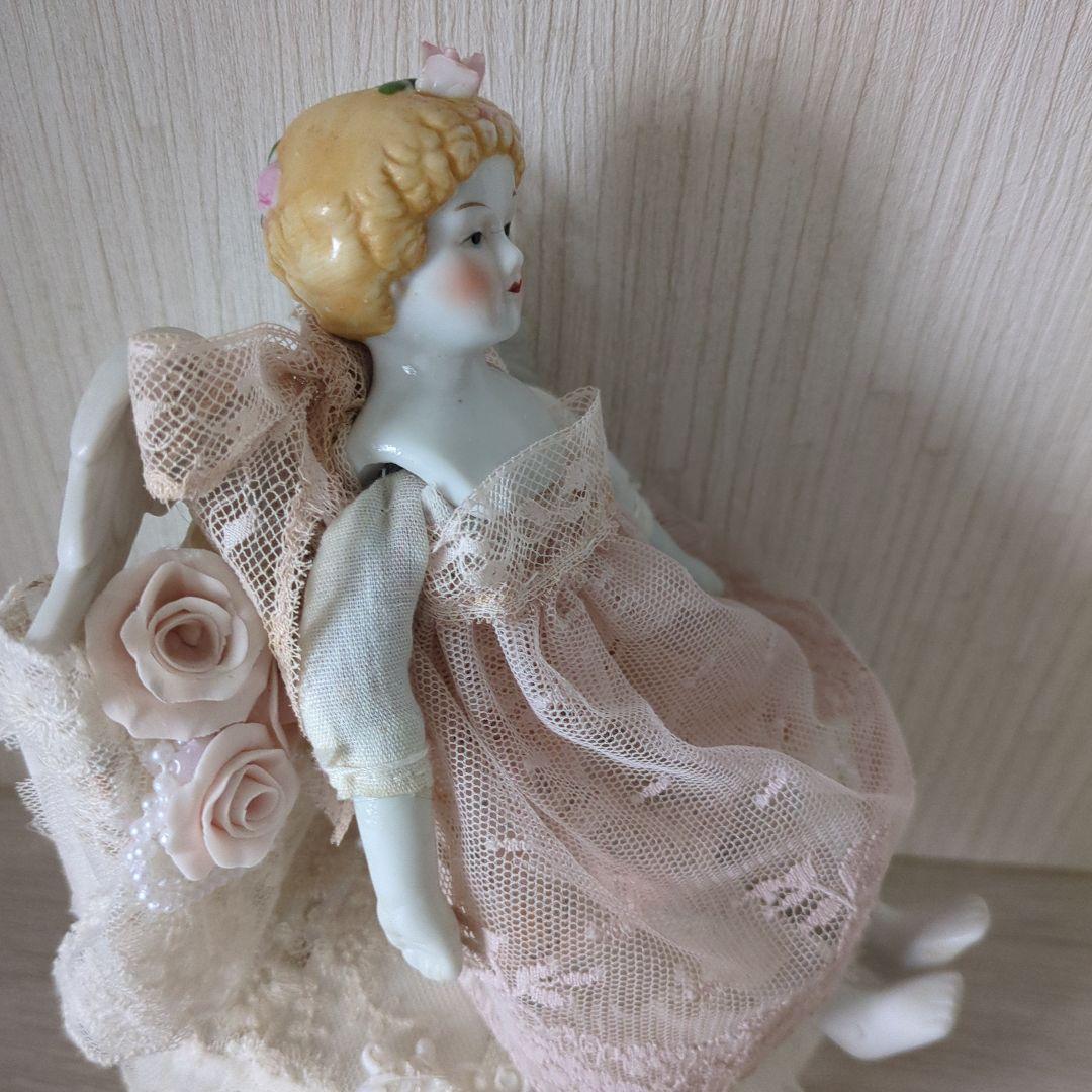 新春sale チャイナヘッドドール　ビンテージ　エンジェル天使　希少