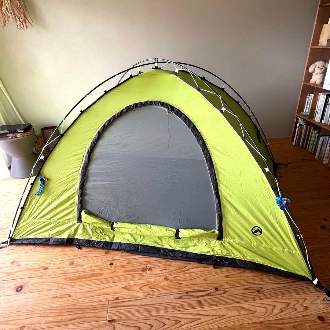 ソロ　デュオ　ドームテント　メスナーテント 2〜3人用　別売りグランドシート付き
