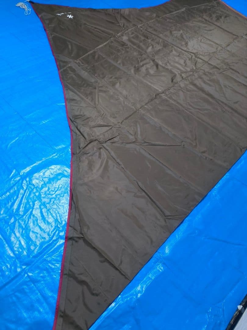 【美品】 peak コネクトタープヘキサ グレー FES-265