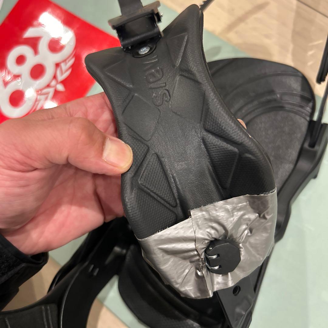 IPO スノーボード ビンディング ブラック