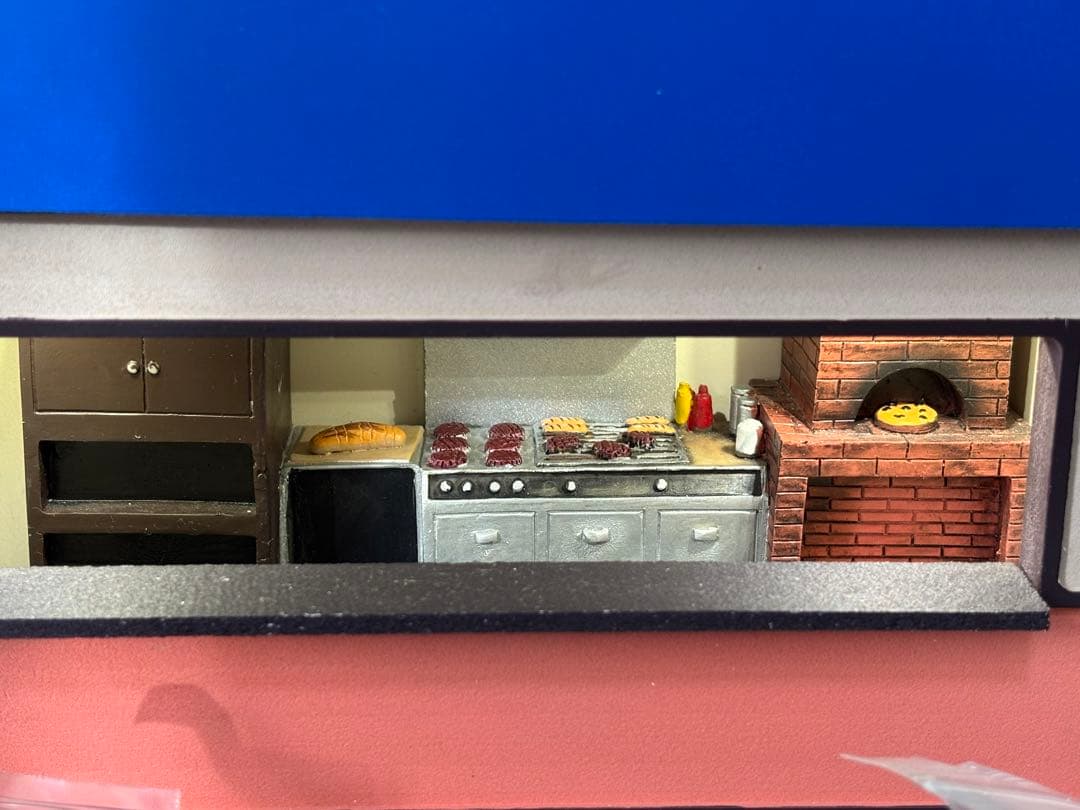 ミニカー American Diorama 1:24 Burger Stand Diora