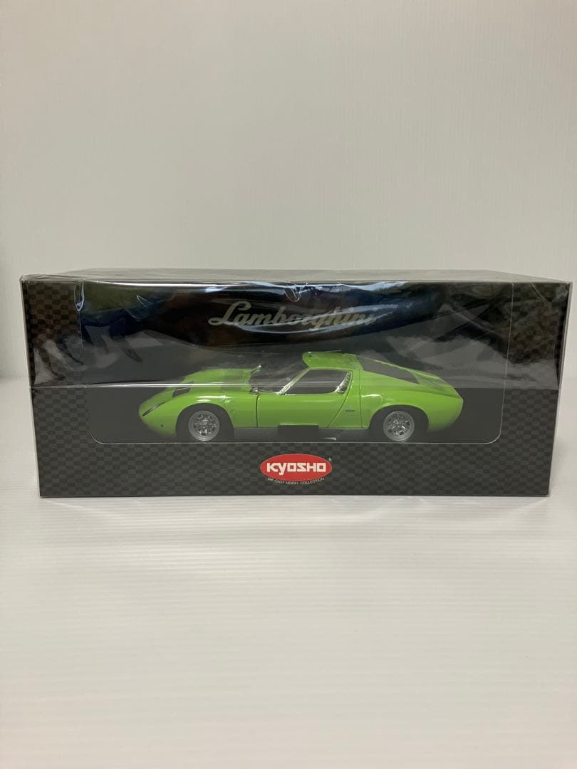 京商 1/18 ランボルギーニ ミウラ SV ライムグリーン