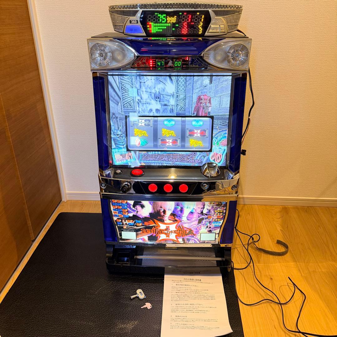 美品✨パチスロ実機 デビルメイクライ3 5号機 不要機 無段階音量調整