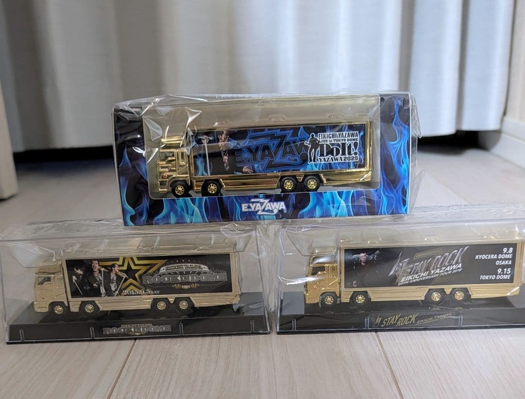 ★矢沢永吉トランポゴールド~ドーム3個セット★新品★