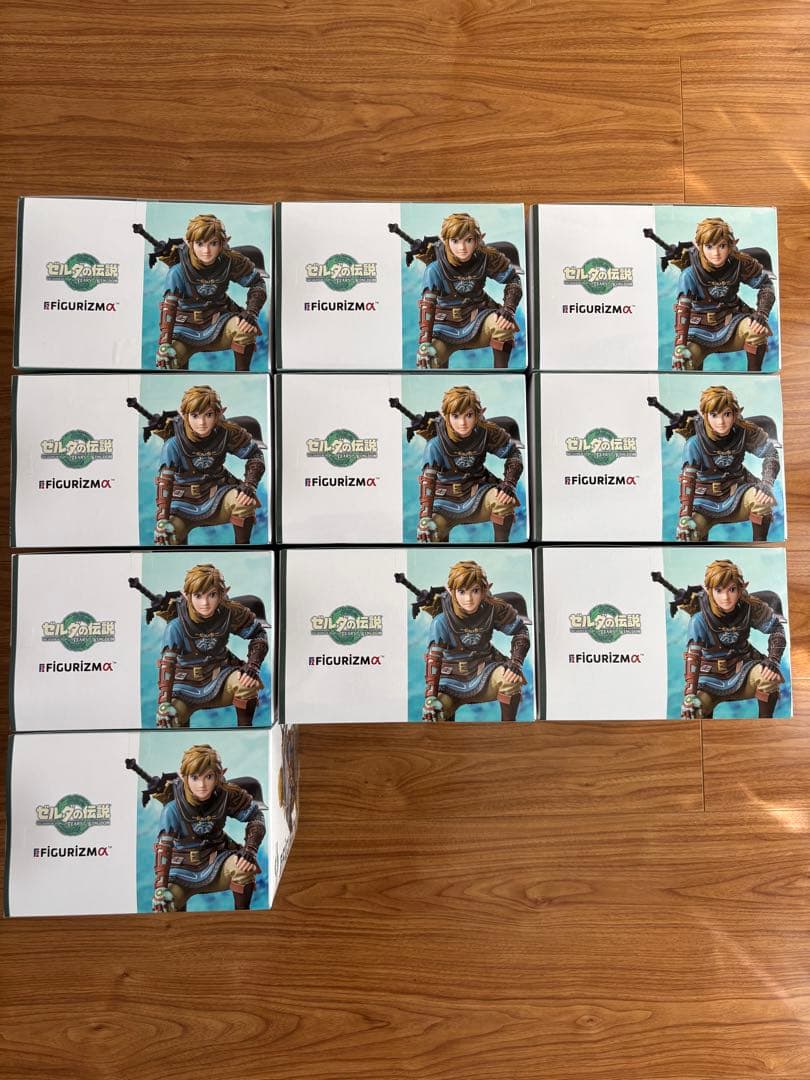 ゼルダの伝説　FiGURiZMα　リンク　フィギュア10体セット