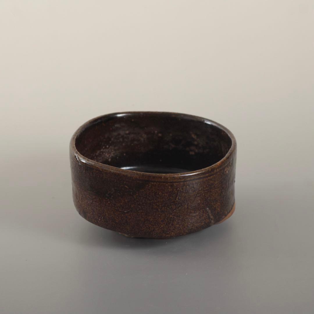 祖母懐印 志戸呂焼 半筒 茶碗 茶道具 古美術 古道具 アンティーク