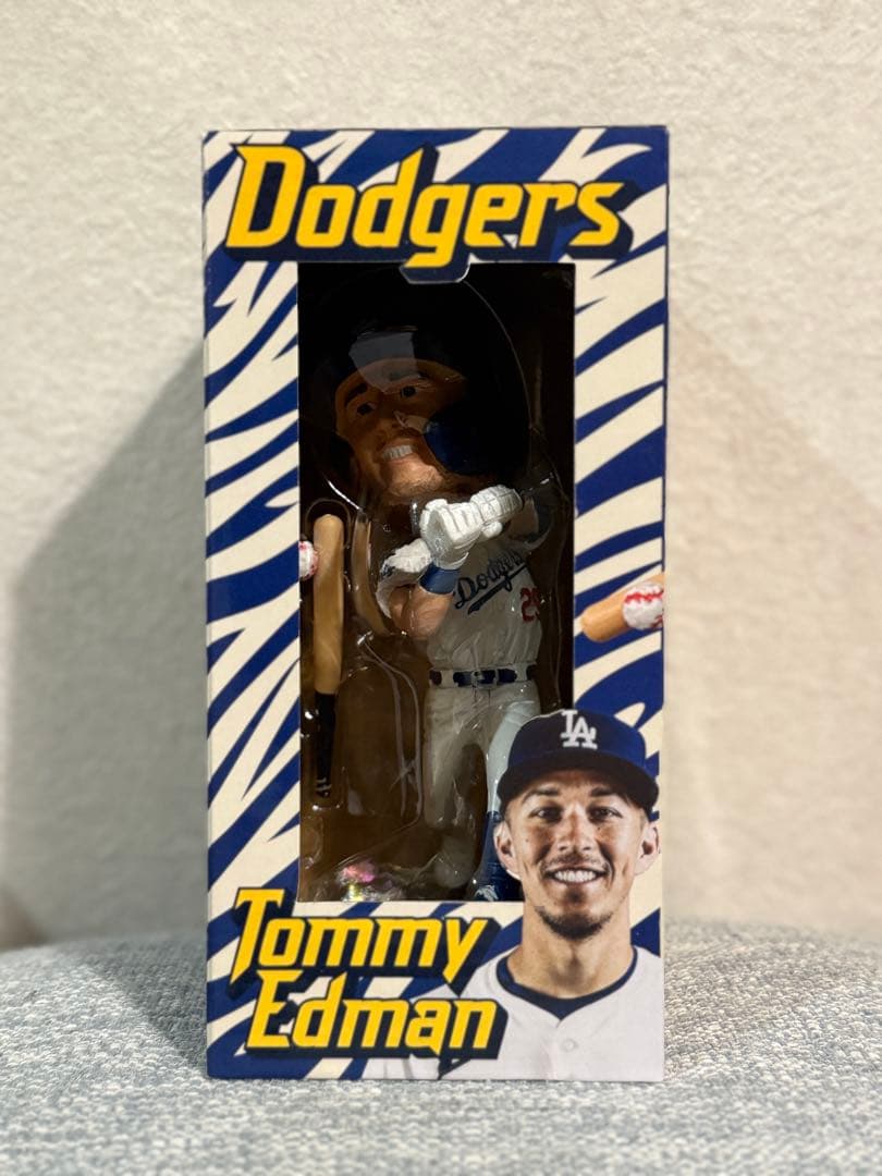 [ドジャース]トミー・エドマン　ボブルヘッド