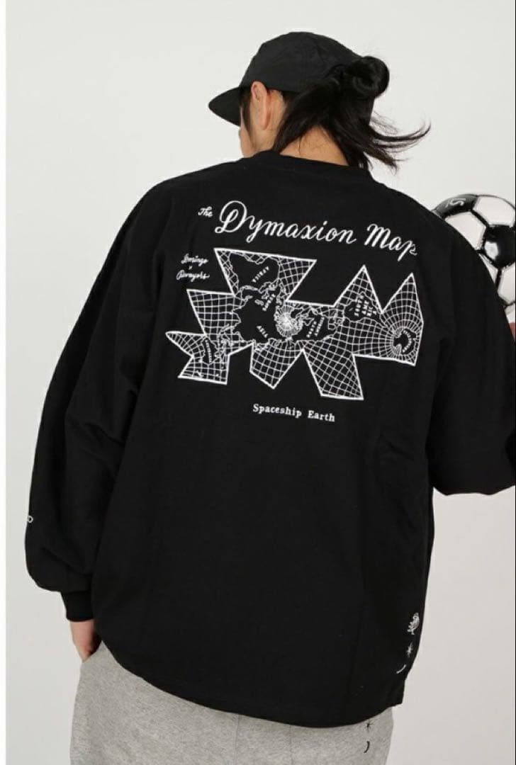 新品　DOMINGO　PURVEYORS　LUZeSOMBRA　厚手 ロンT　黒