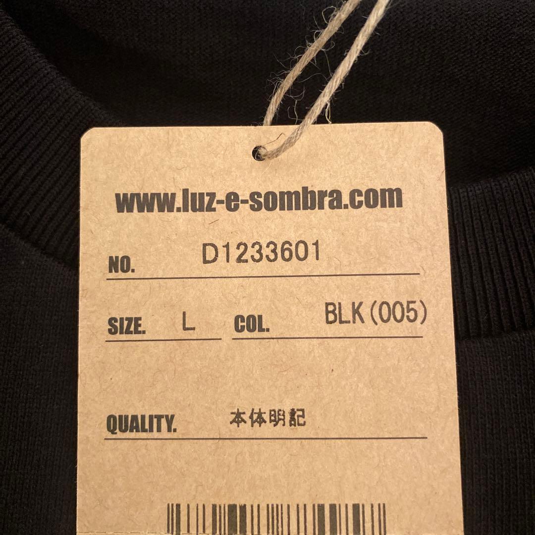 新品　DOMINGO　PURVEYORS　LUZeSOMBRA　厚手 ロンT　黒