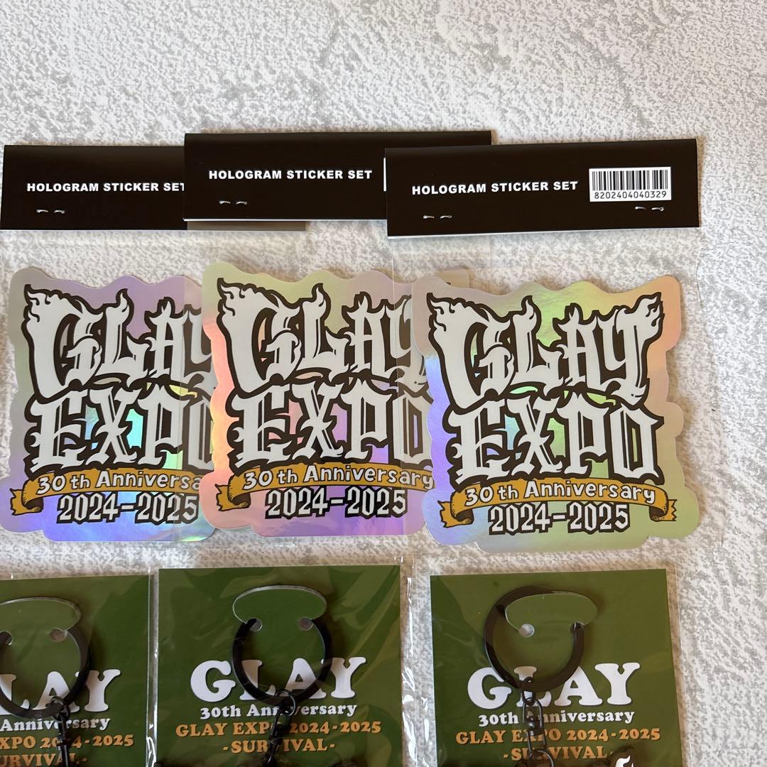 26点纏め売り：Glay EXPO 2024-2025 30周年記念 グッズ