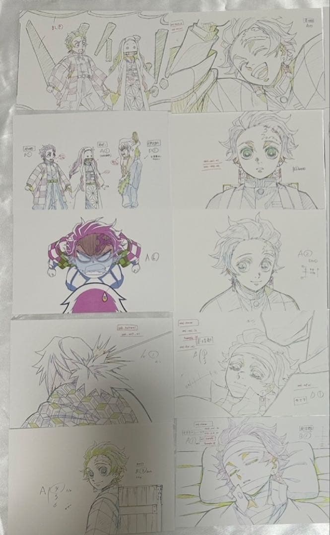 鬼滅の刃 原画 ポストカード 立志編 竈門炭治郎