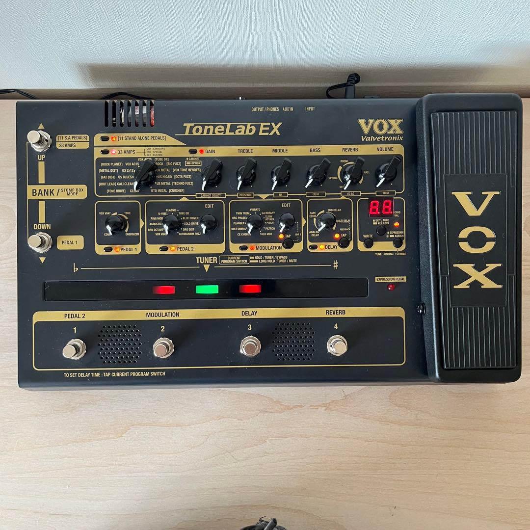 【美品】VOX ToneLab EX ⭐︎ギター用マルチ・エフェクター