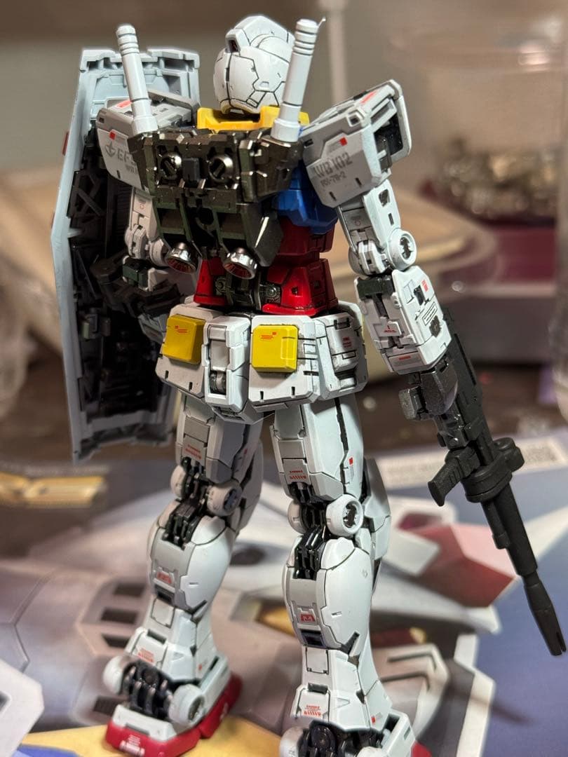 k*i様 RG ガンダム 1/144 スケールver2.0塗装済み完成品