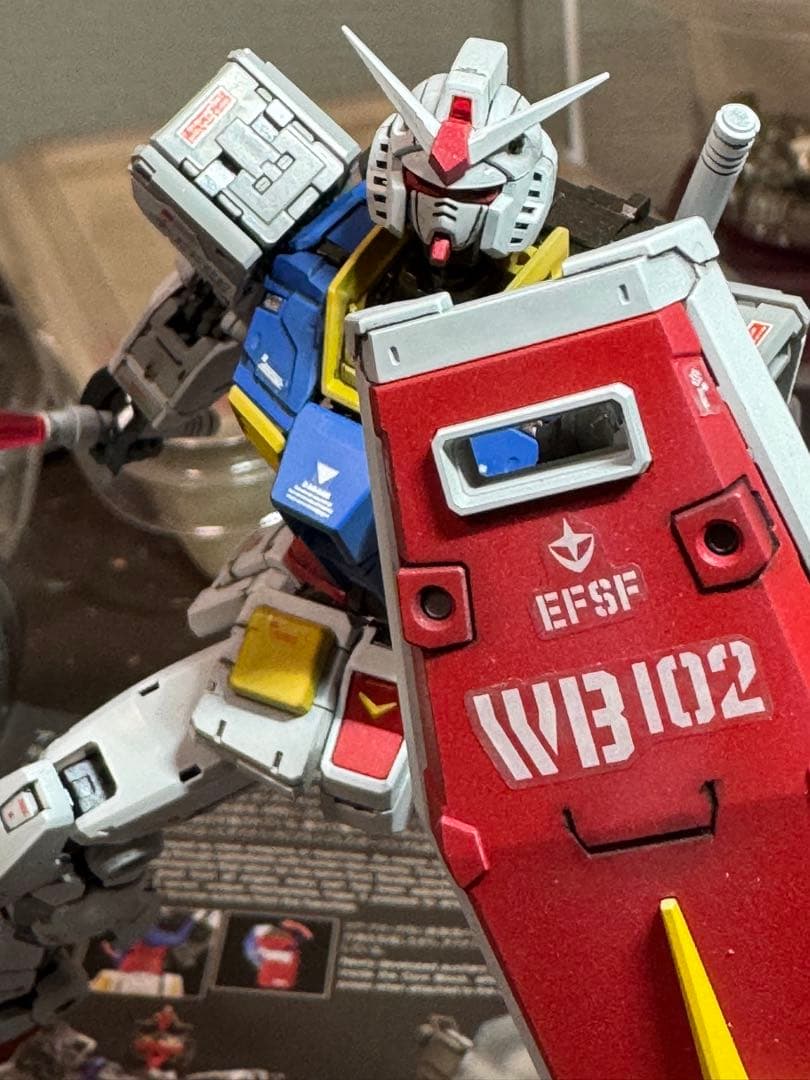 k*i様 RG ガンダム 1/144 スケールver2.0塗装済み完成品