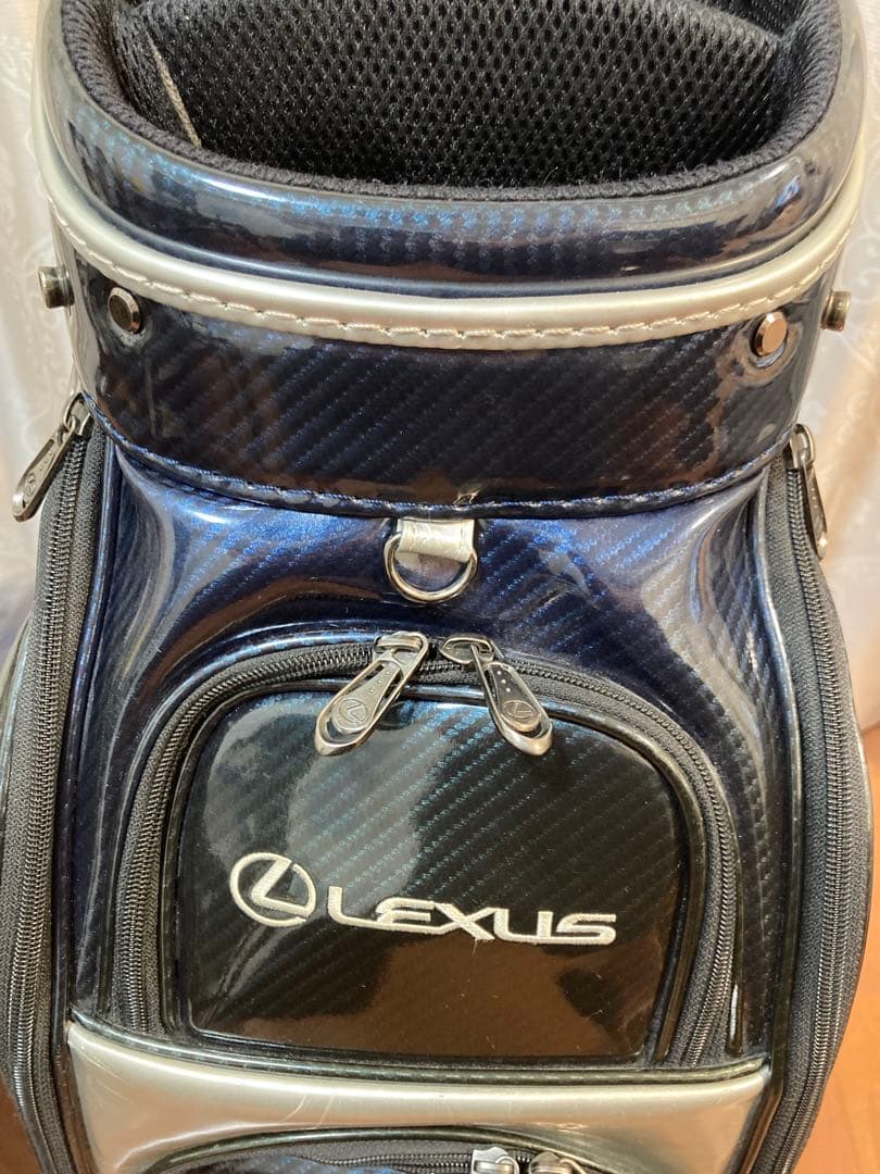 LEXUS レクサス　キャディバッグ　美品　ゴルフ　バッグ　メンズ