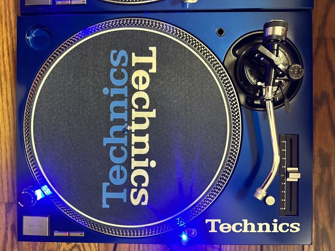 Technics SL-1200MK3D 2台セットカスタム青 × 青LED仕様