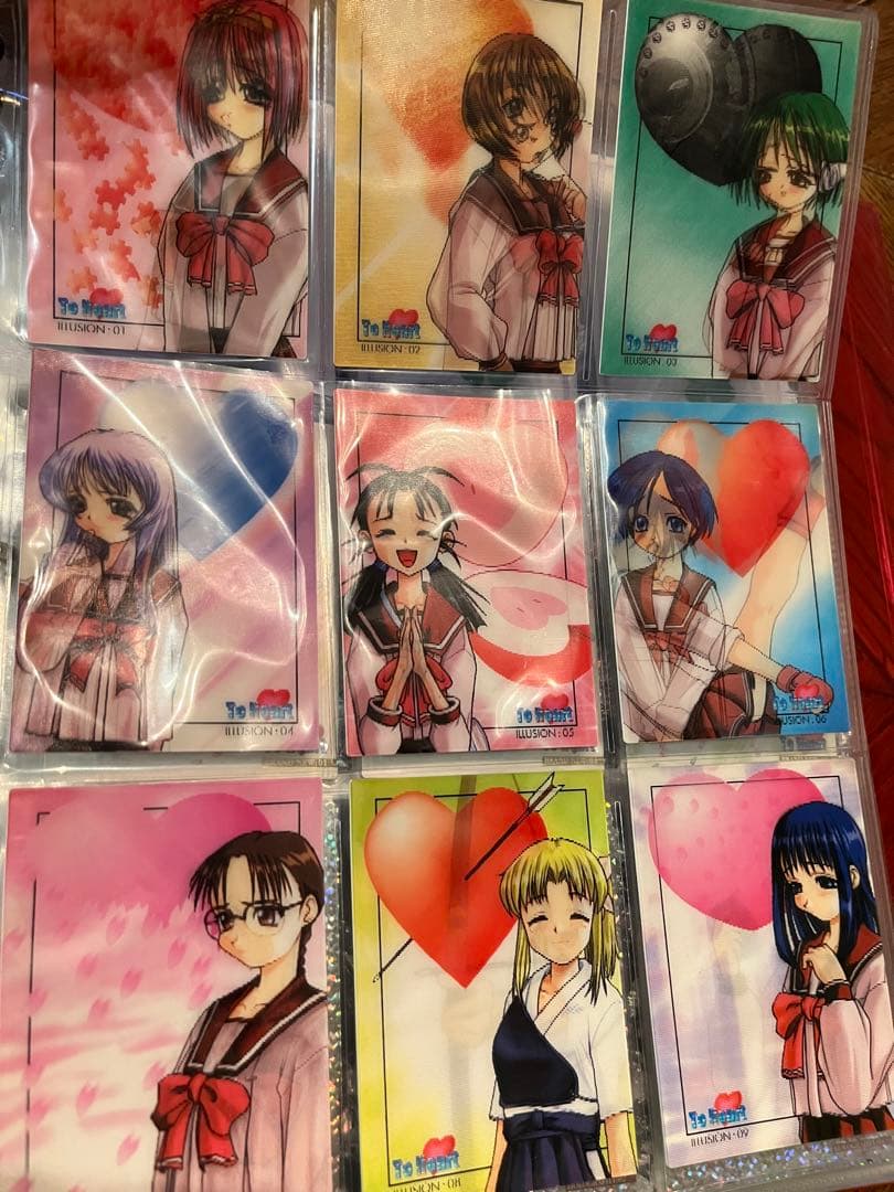 to heart メモリーアルバム　トレーディングカード