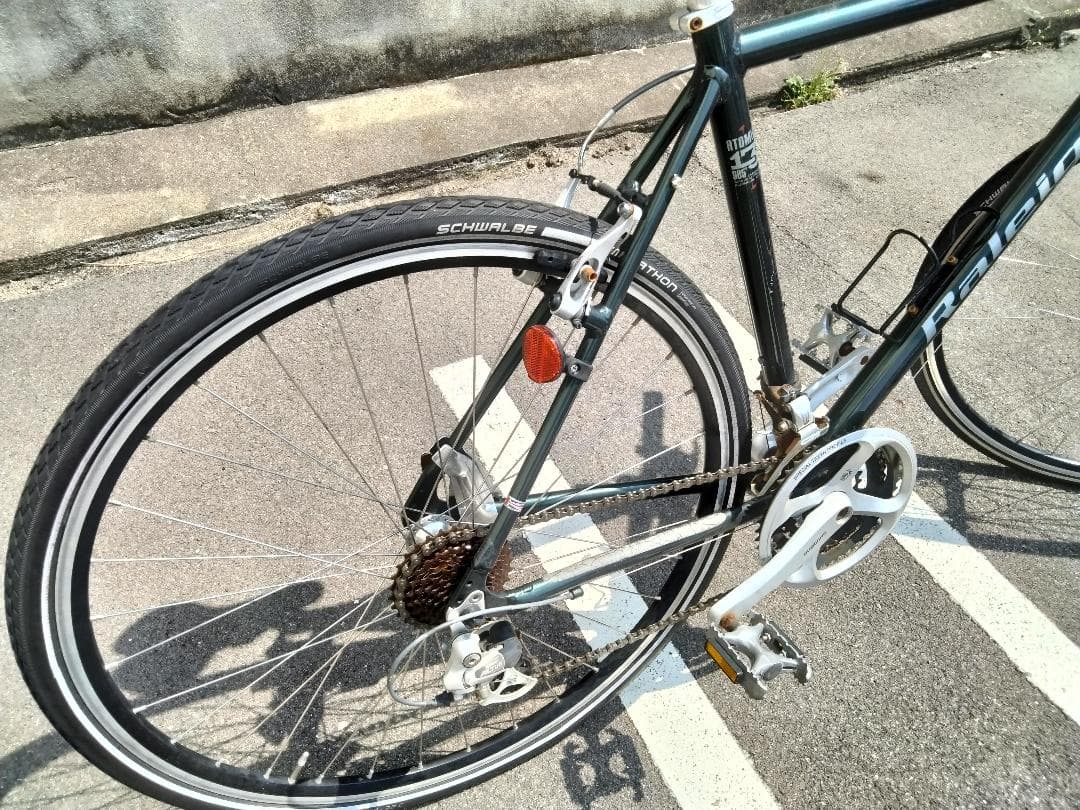 (No 0407)Raleigh 外装 (前3段 後8段) 700 32C