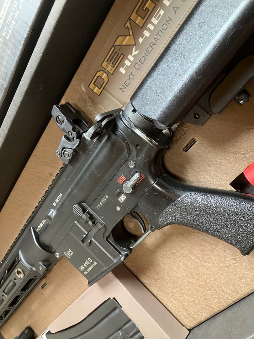 【ジャンク】東京マルイ 次世代電動ガン HK416 デブグルカスタム