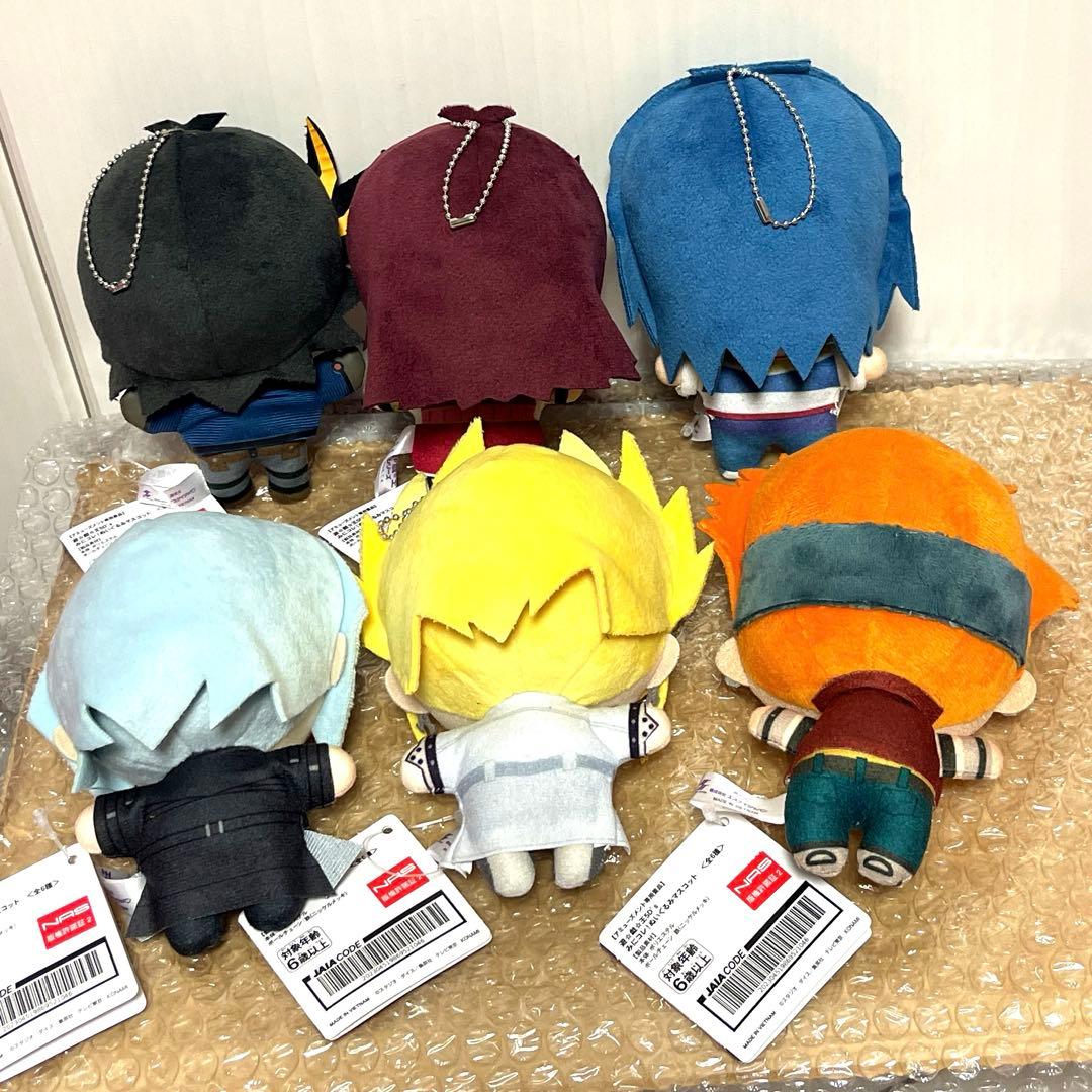 遊戯王5D's みにコレぬいぐるみマスコット クロウホーガン ブルーノ コンプ