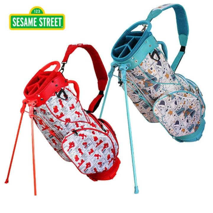 SESAME STREET スタンドバッグ エルモ 赤