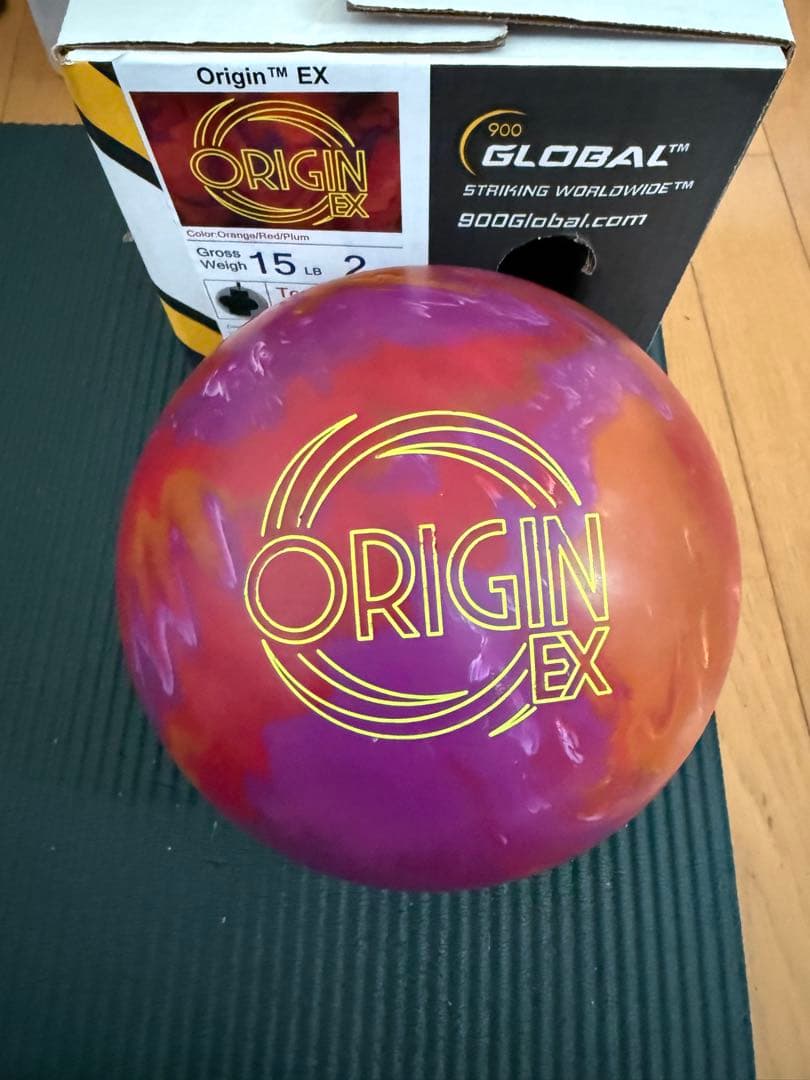 タ*ウ様 900 GLOBAL Origin EX ボウリングボール 15 lb