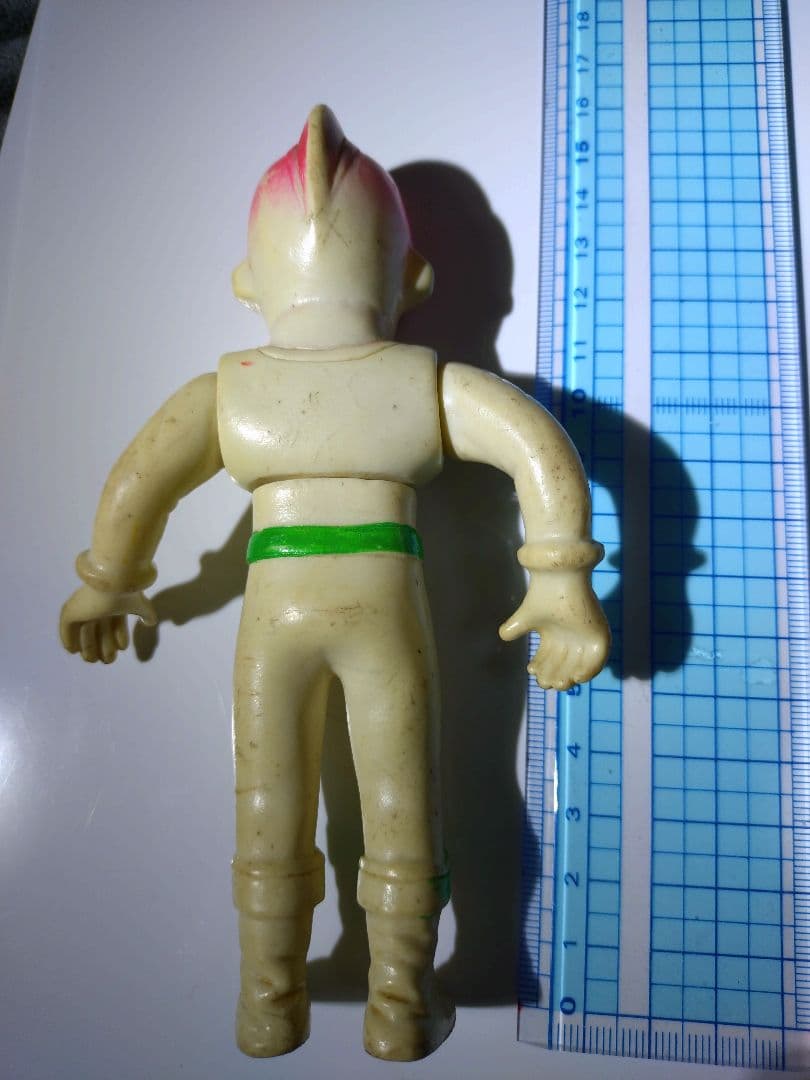 突撃ヒューマン!!☆1970年代の希少ソフビフィギュア☆高さ約14.5cm