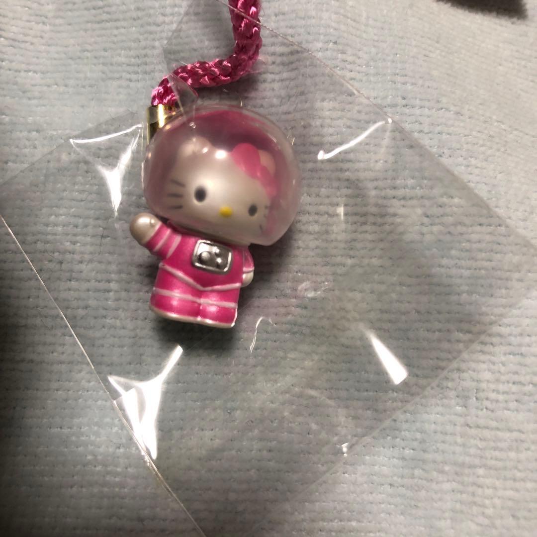 キティ根付け　キティ&ミミィ28th 宇宙服レア