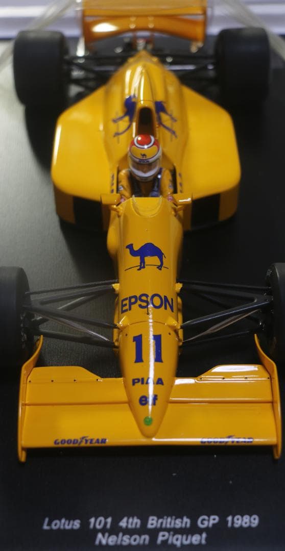 スパーク製　ロータス・ジャッド１０１　1／１８　１９８９イギリスGP　Ｎピケ仕様