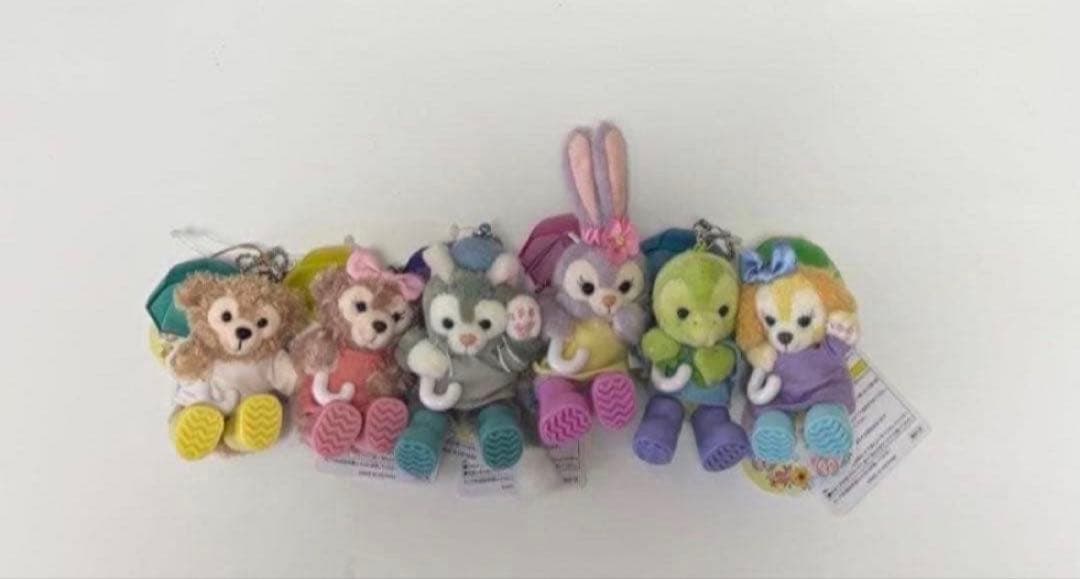 ダッフィー&フレンズぬいぐるみストラップセット