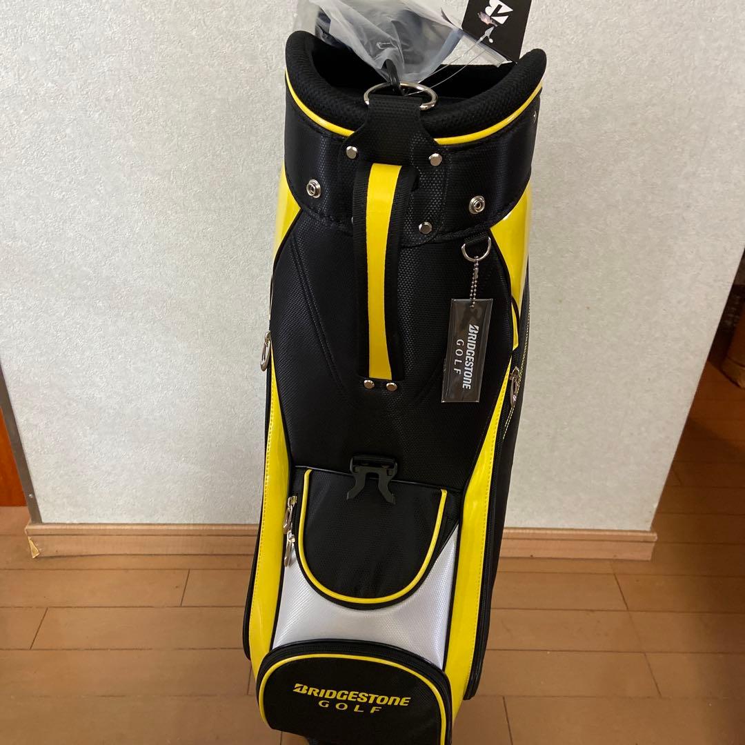 BRIDGESTONE ゴルフ キャディバッグ新品未使用フード付き