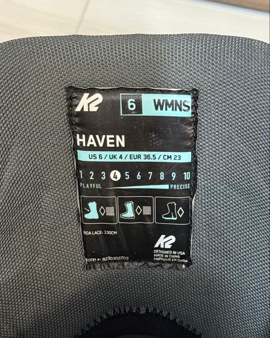 スノーボード K2 HAVEN 23cm