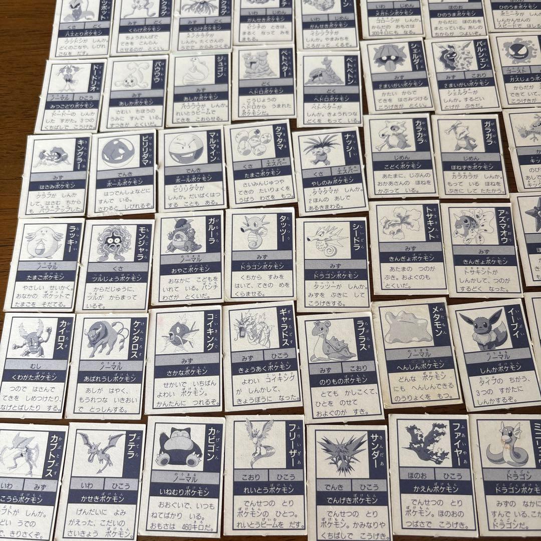 ポケットモンスター　ミニカード　付録
