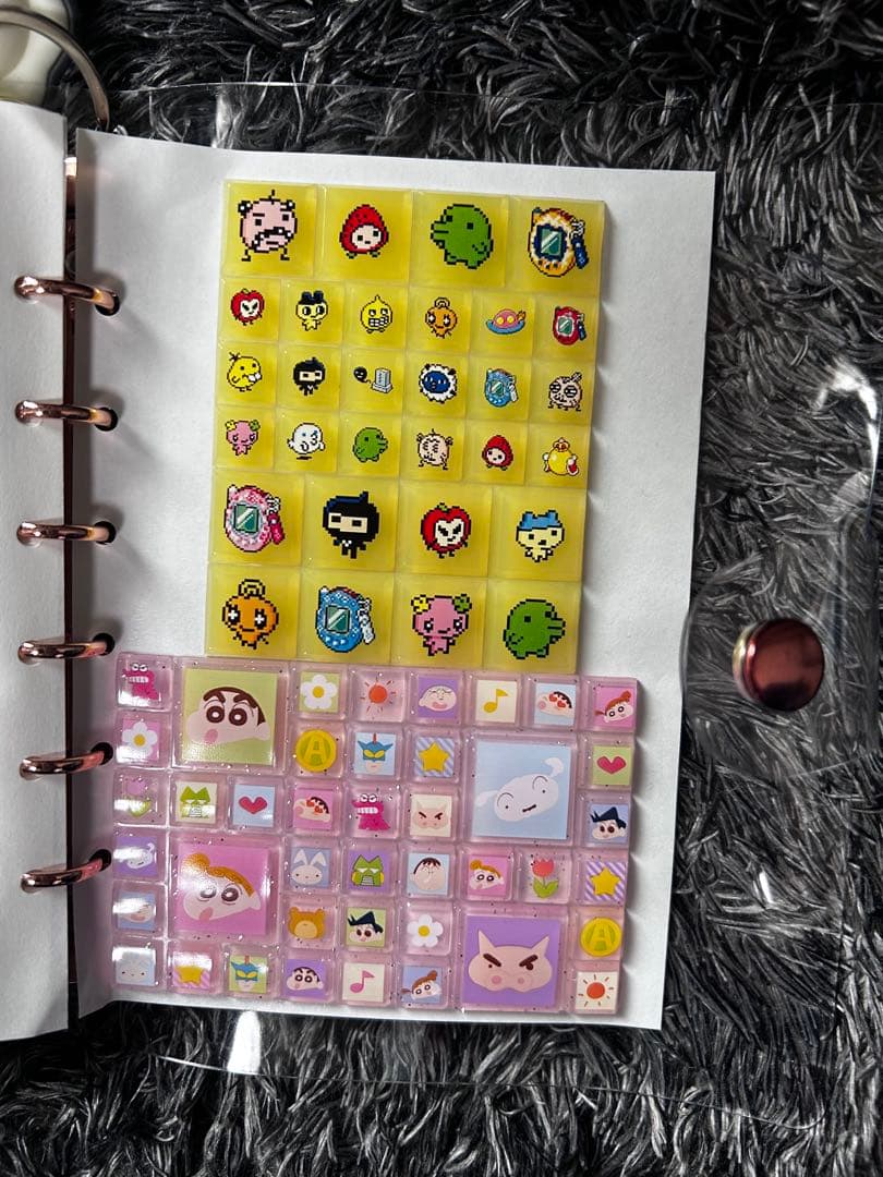 A6シール帳完成品 bineシール台紙付