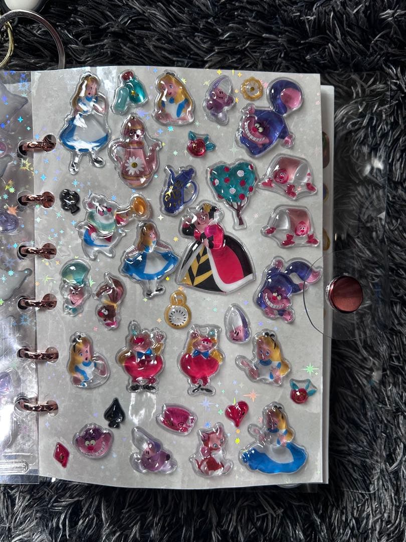 A6シール帳完成品 bineシール台紙付