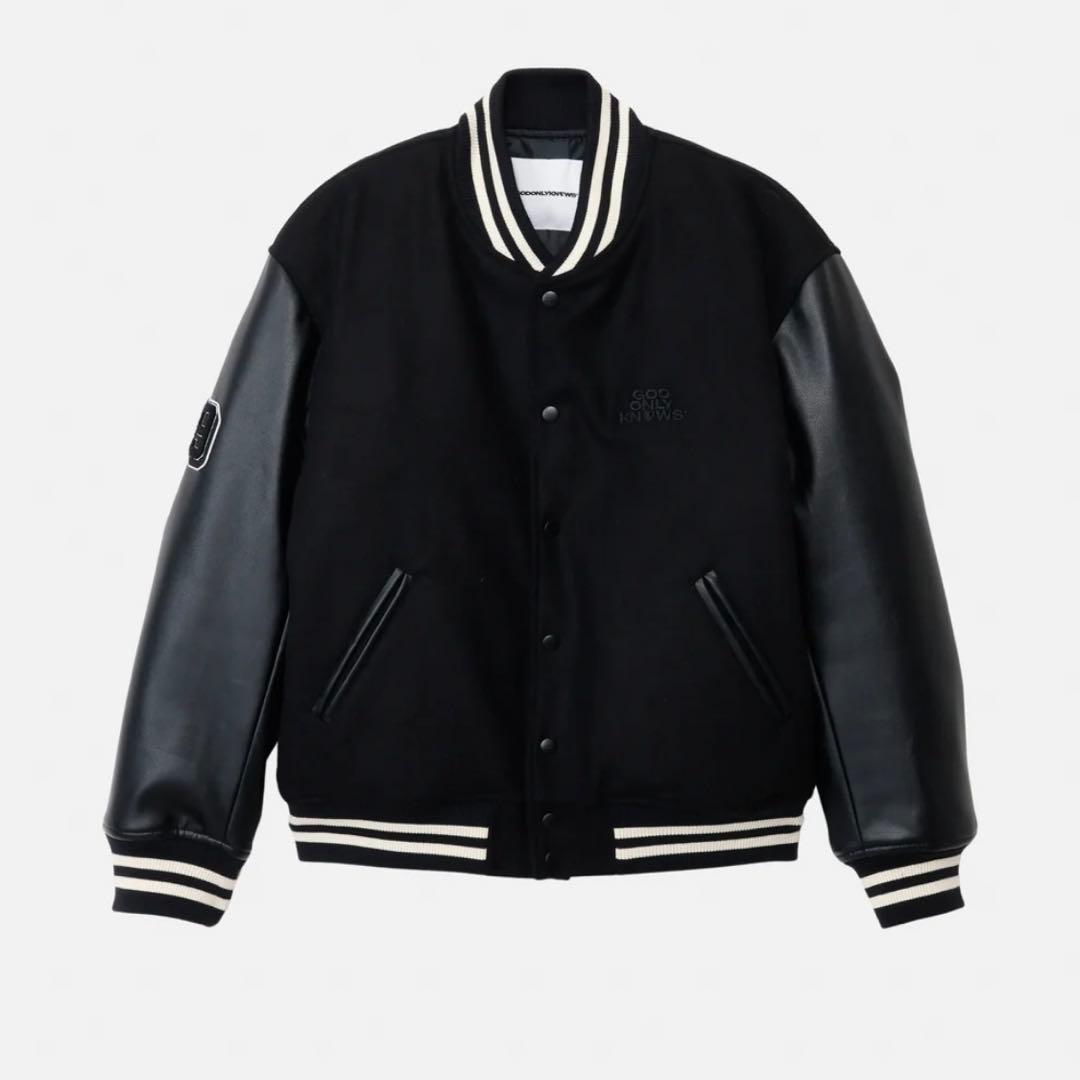 三代目JSB岩田剛典ゴッドオンリーノウズ DEVIL VARSITYJACKET