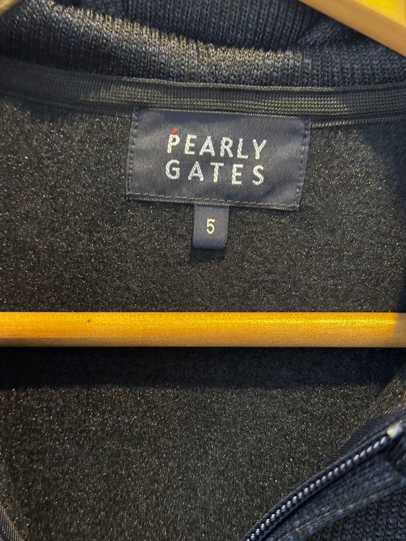 PEARLY GATES セーターメランジフリースフルジップフーディ