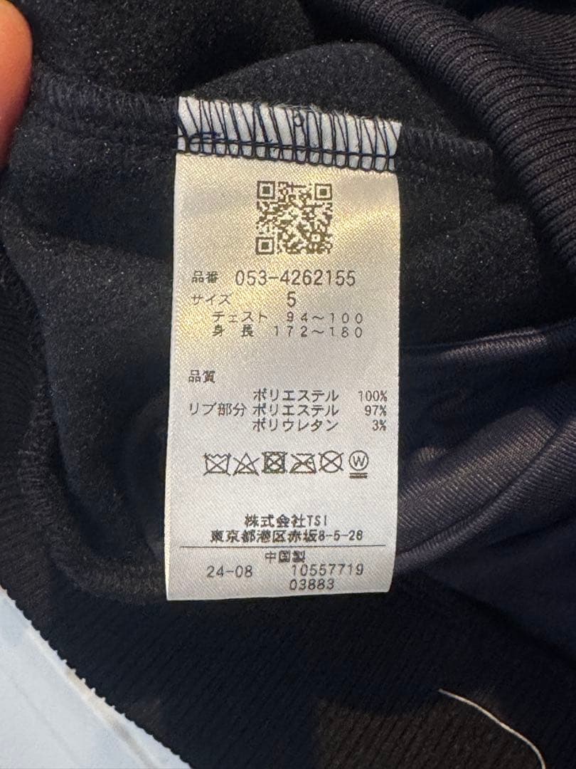 PEARLY GATES セーターメランジフリースフルジップフーディ