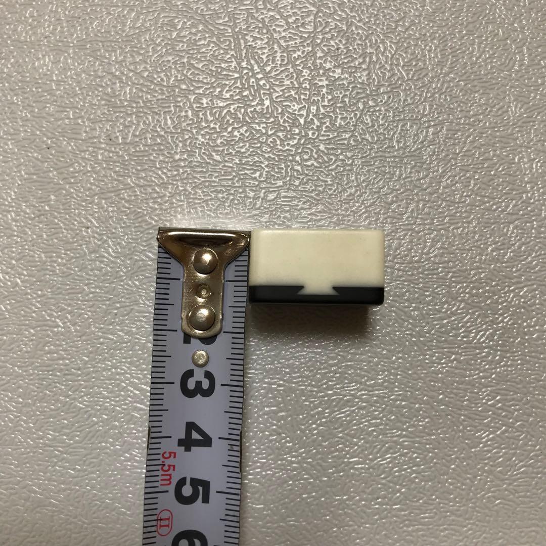 ミズノ　丸一　麻雀牌　背黒