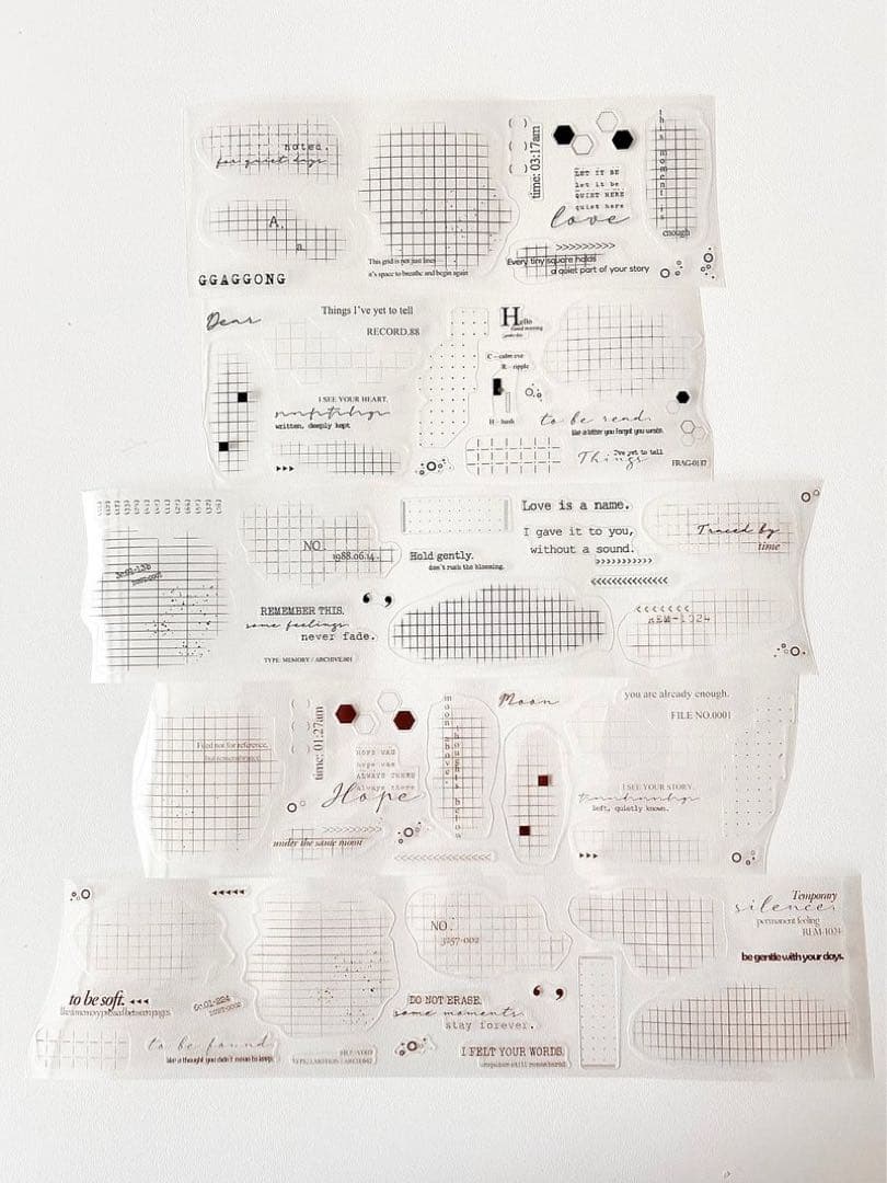 ggaggong 海外マスキングテープ　マステ 【2584】