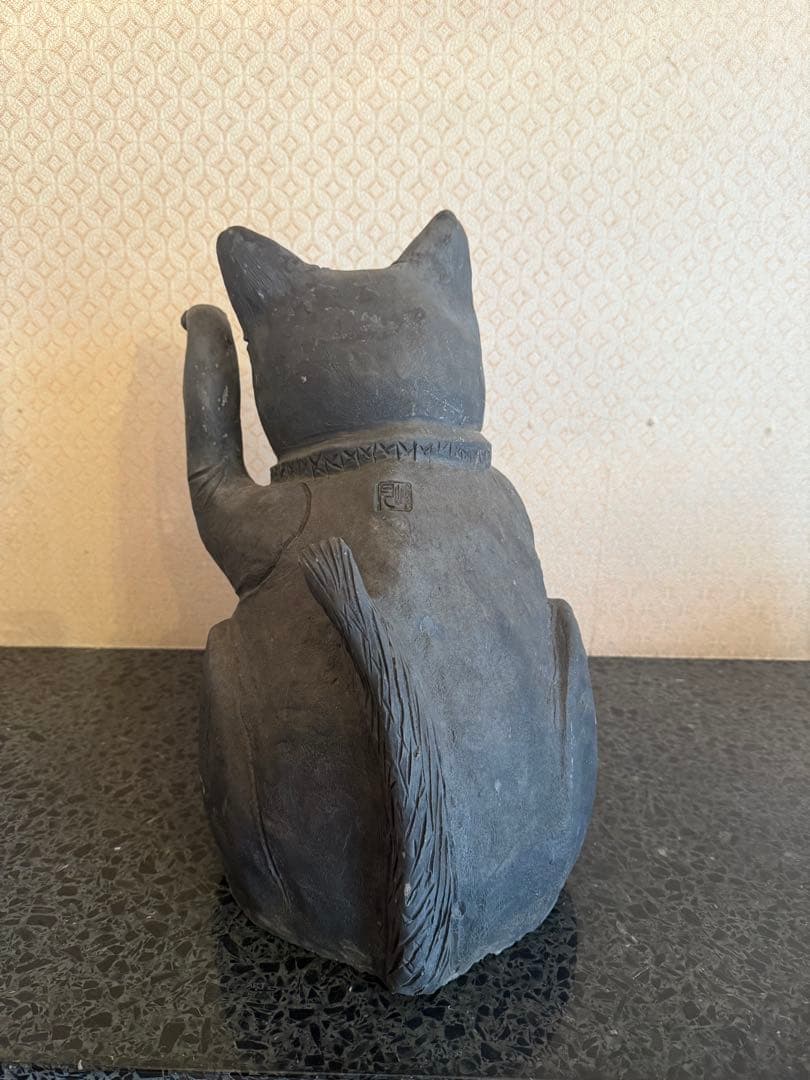 【O-2132】招き猫 置物 オブジェ