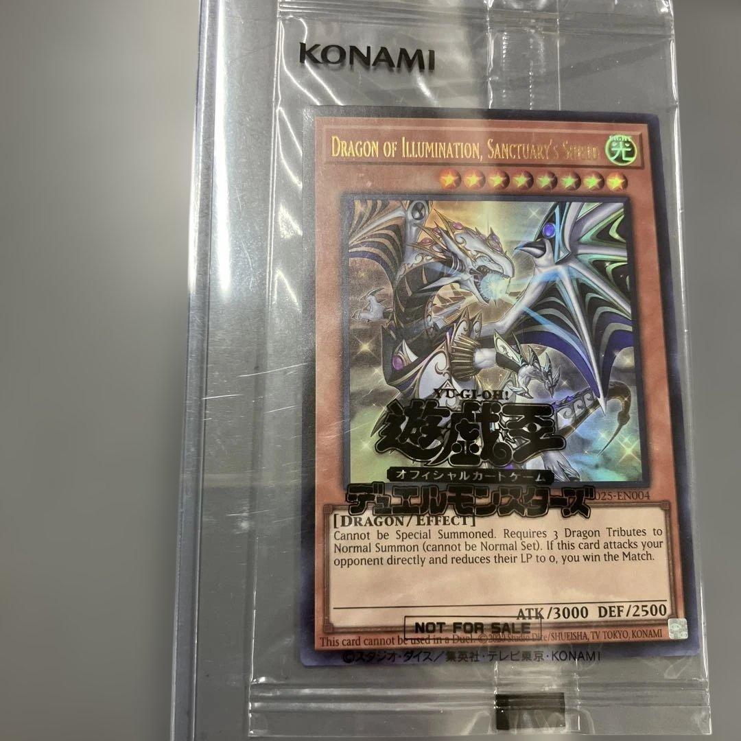 遊戯王OCG デュエルモンスターズ Dragon of Illumination,Sanctuarys shield