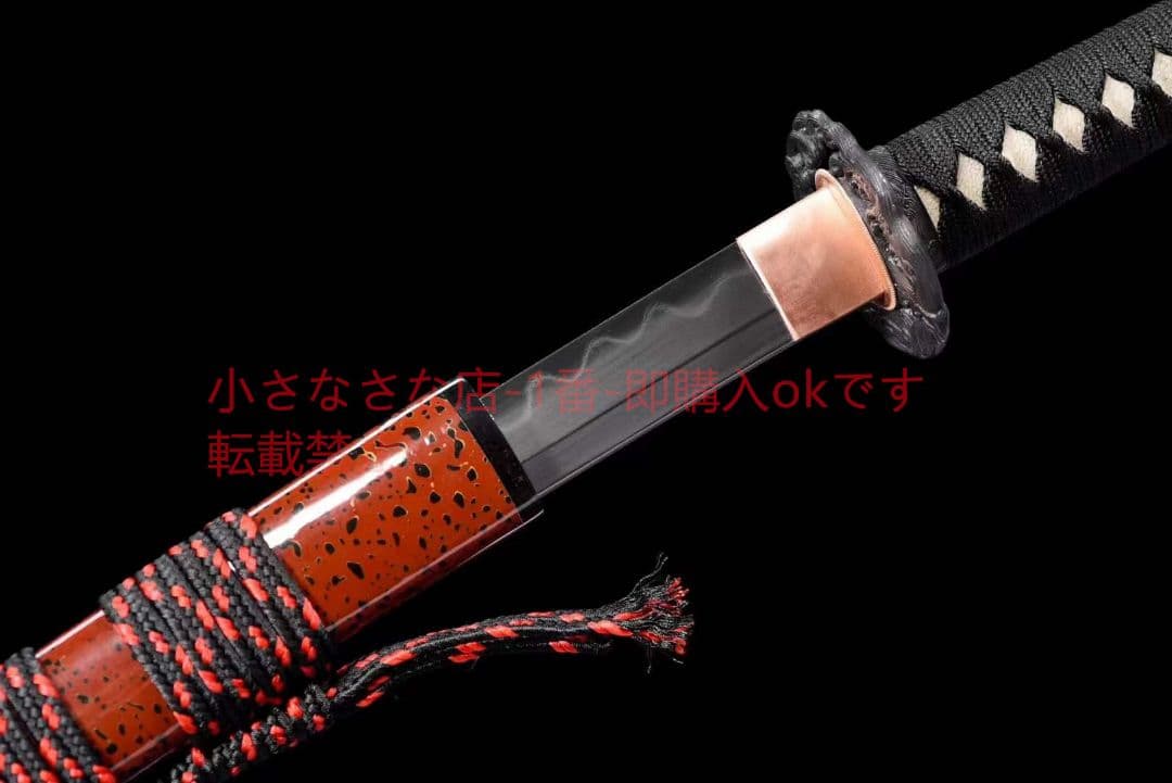 ウズ鋼焼刃武士刀滄海  古兵器 武具 刀装具 日本刀 模造刀 居合刀