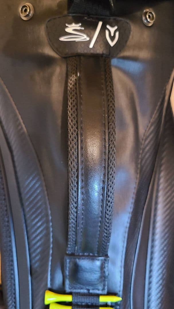 コブラ　ベゼルコラボスタンドバッグ 黒/黄色