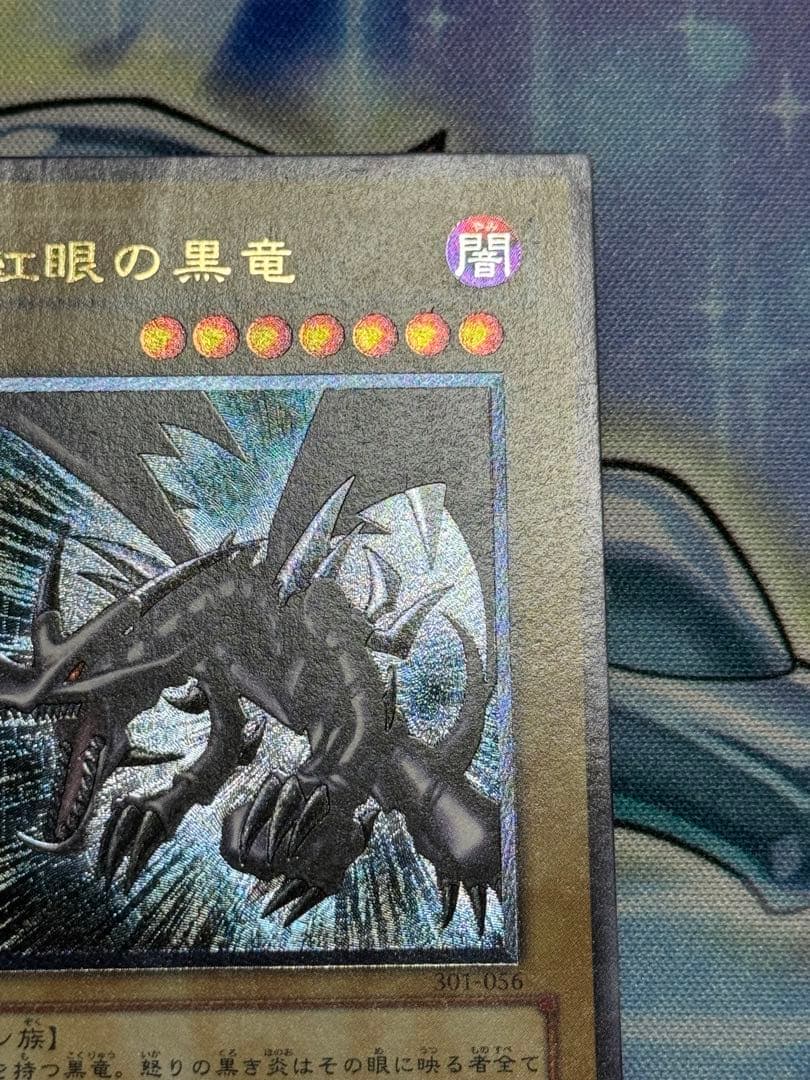 遊戯王　真紅眼の黒竜　レリーフ　親知らず