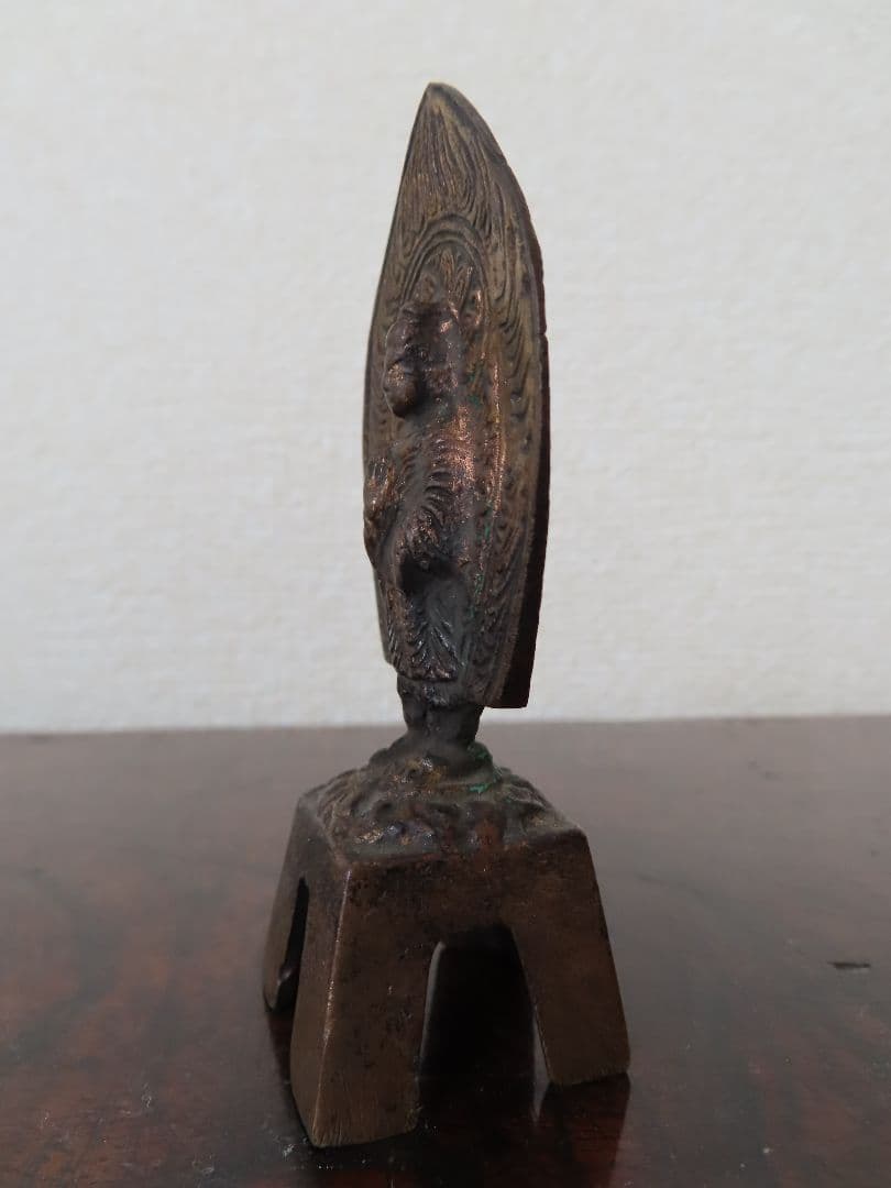 中国 北魏時代　金銅釈迦如来立像 / 仏像 石仏 古銅 観音像 仏教美術 唐物