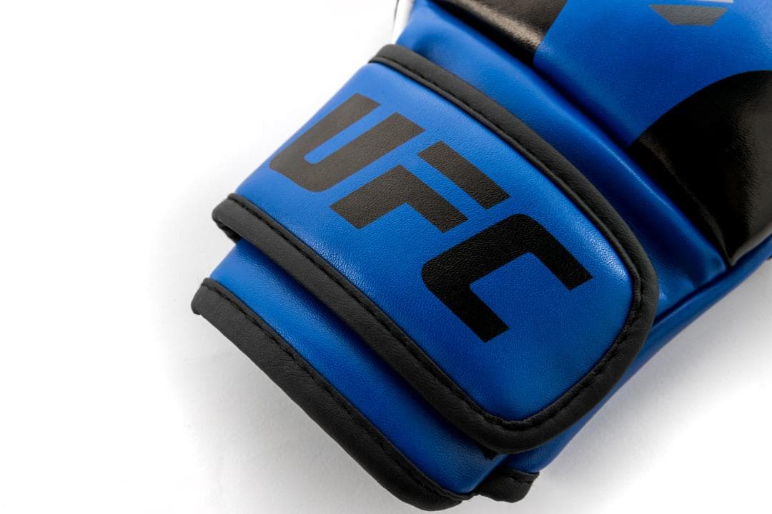 在庫処分！UFC オープンパームMMAトレーニンググローブ 青色 L/XL
