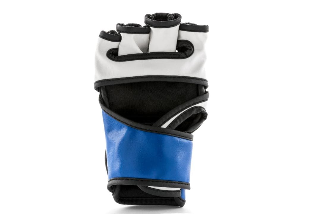 在庫処分！UFC オープンパームMMAトレーニンググローブ 青色 L/XL