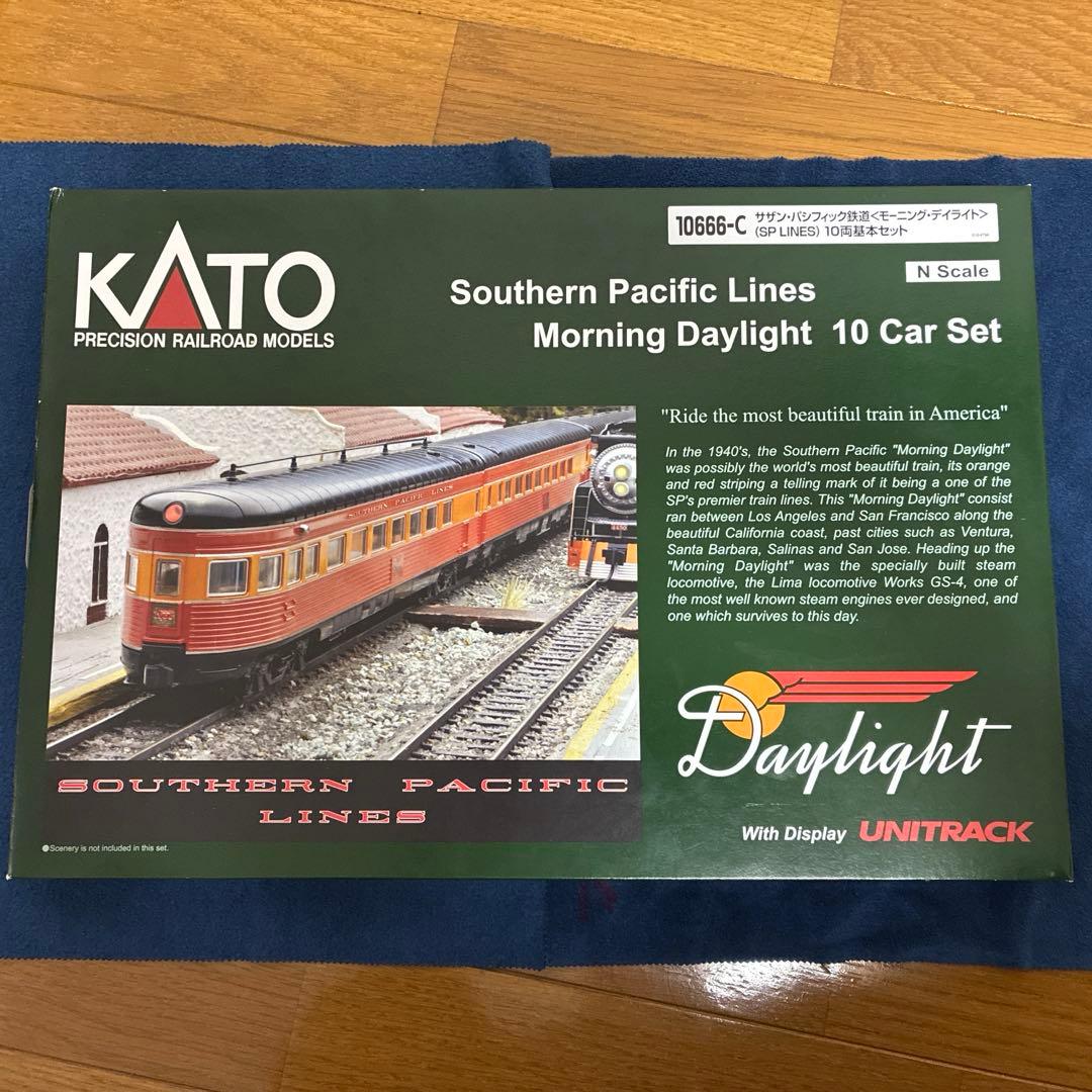 彗*丸様 KATO 外国型鉄道模型　Morning Daylight 10 Ca